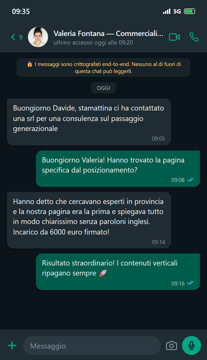 Testimonianza Valeria Fontana - Commercialista & Revisore